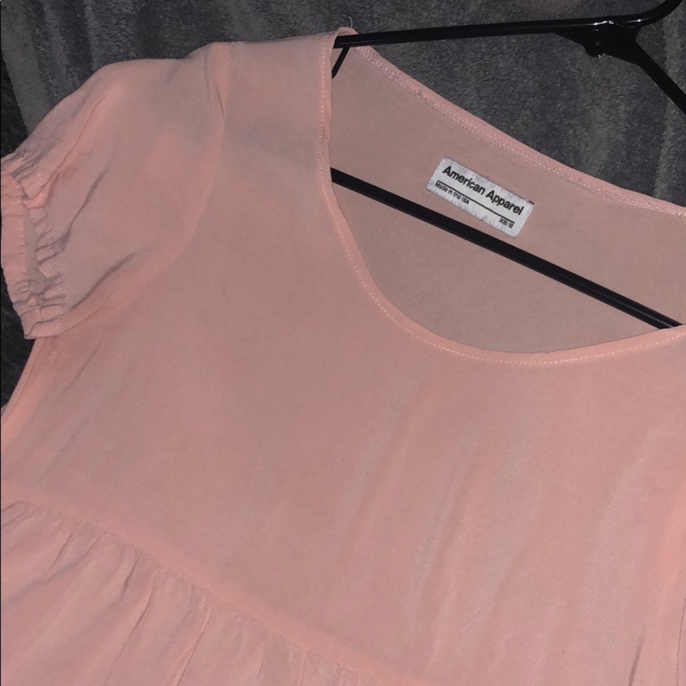 AMERICAN APPAREL xs babydoll dress